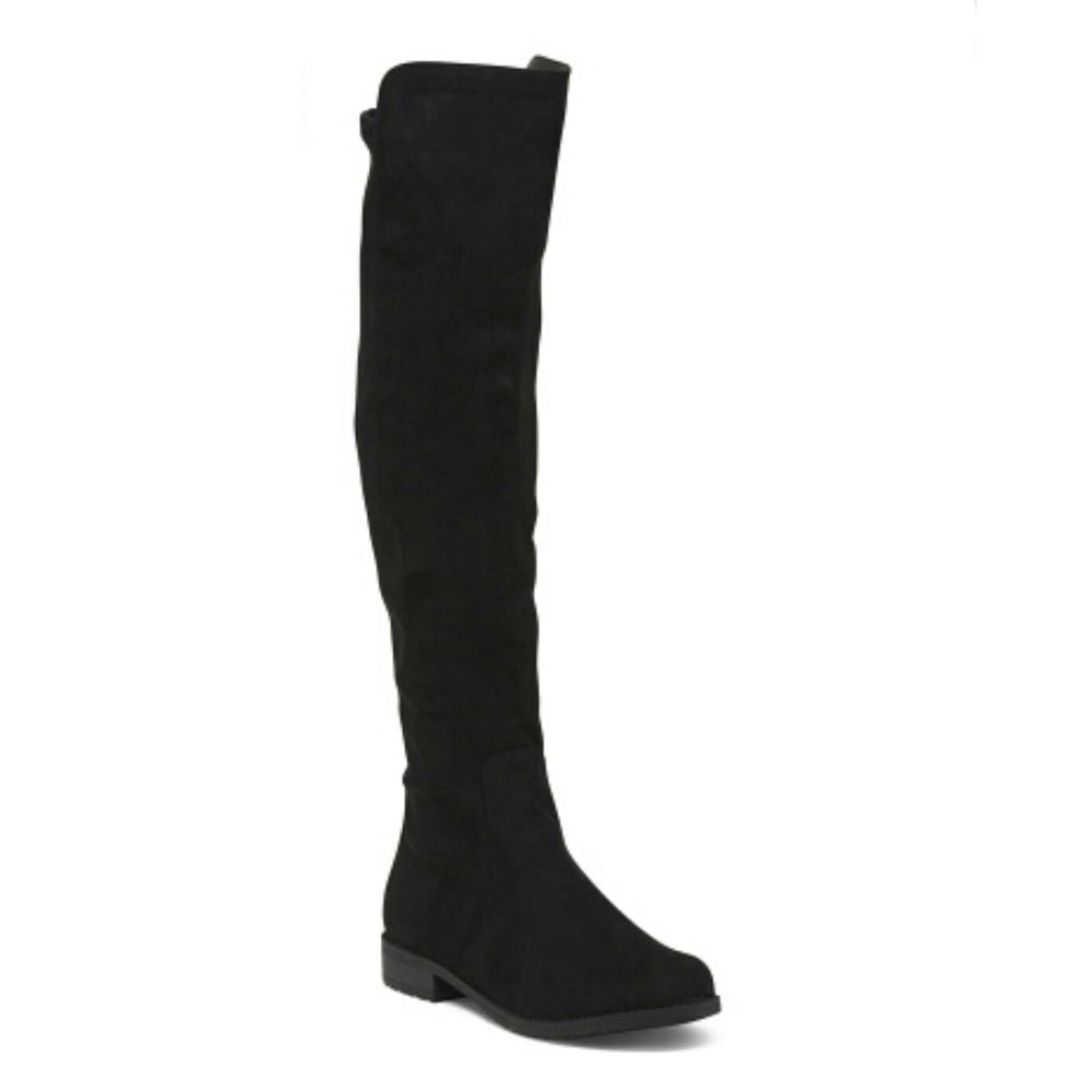 Unisa Black Over the Knee Boots